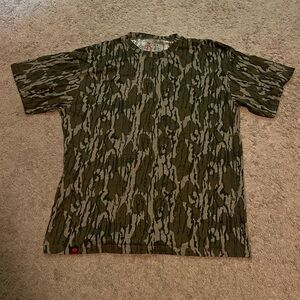 Mens Mossy Oak Camo Shirt L